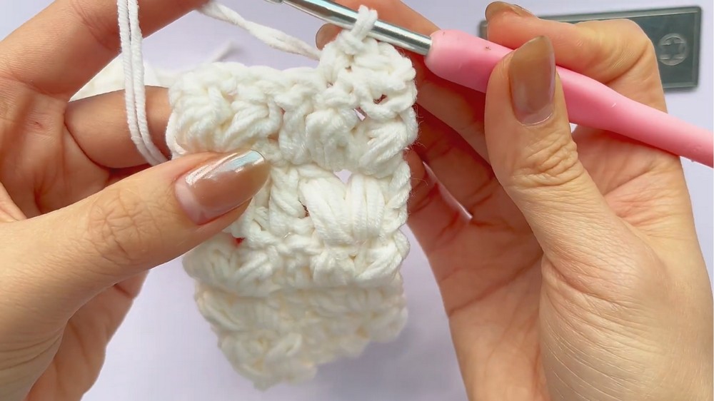 Crochet Sheep Earplugs Pattern 2