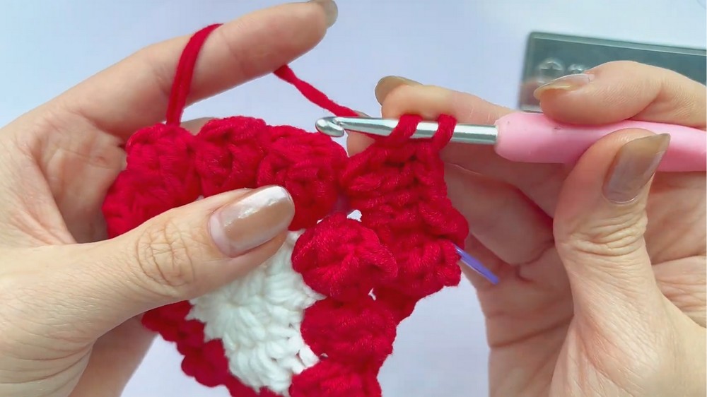 Crochet Sheep Earplugs Pattern 3