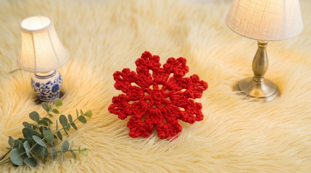 Crochet Snowflake Pattern 4