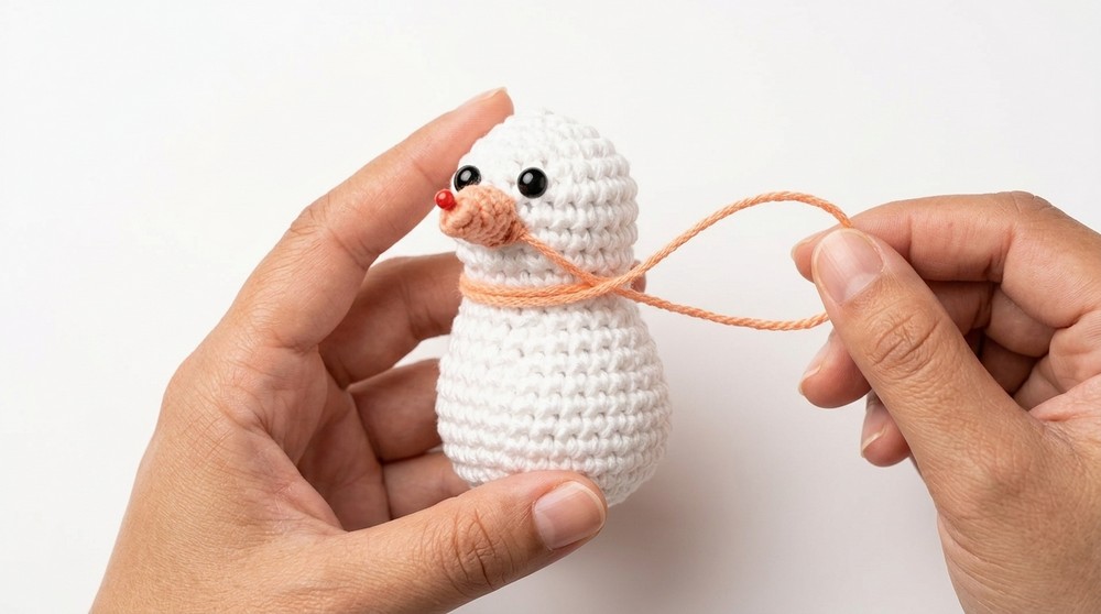Crochet Snowman Amigurumi Pattern 3