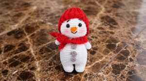 Crochet Snowman Amigurumi Pattern 5
