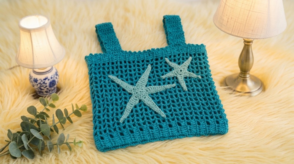 Crochet Summer Mesh Top Pattern 4