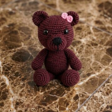 Crochet Teddy Bear Pattern 6
