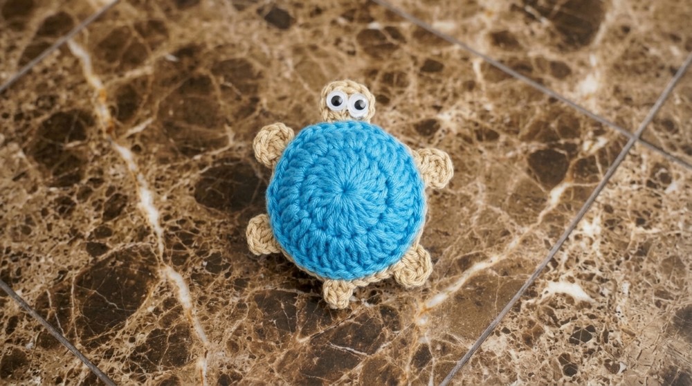 Crochet Turtle Amigurumi Pattern 4