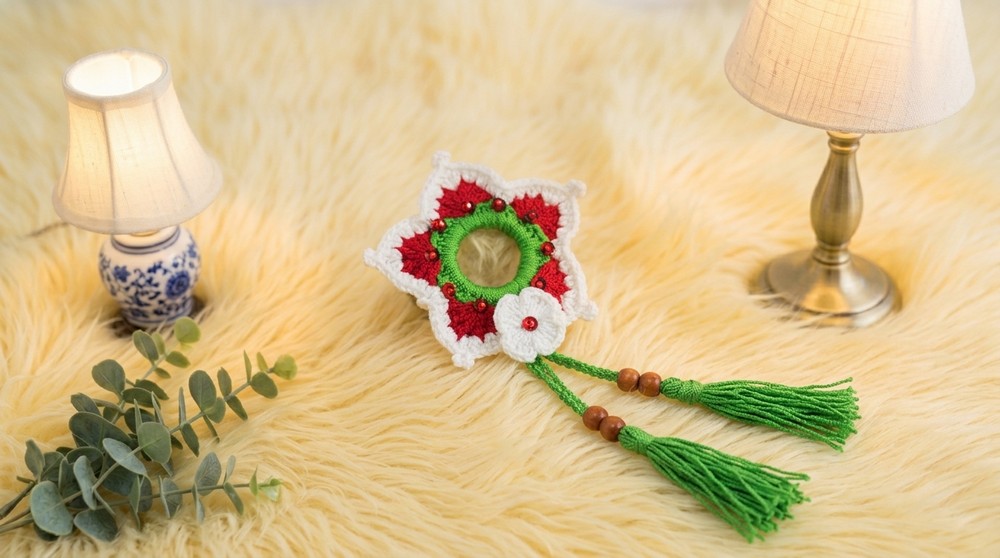 Crochet Christmas Star Pattern 4