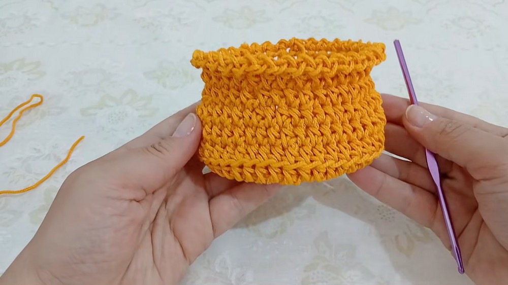 Crochet Bunny Basket Pattern 3