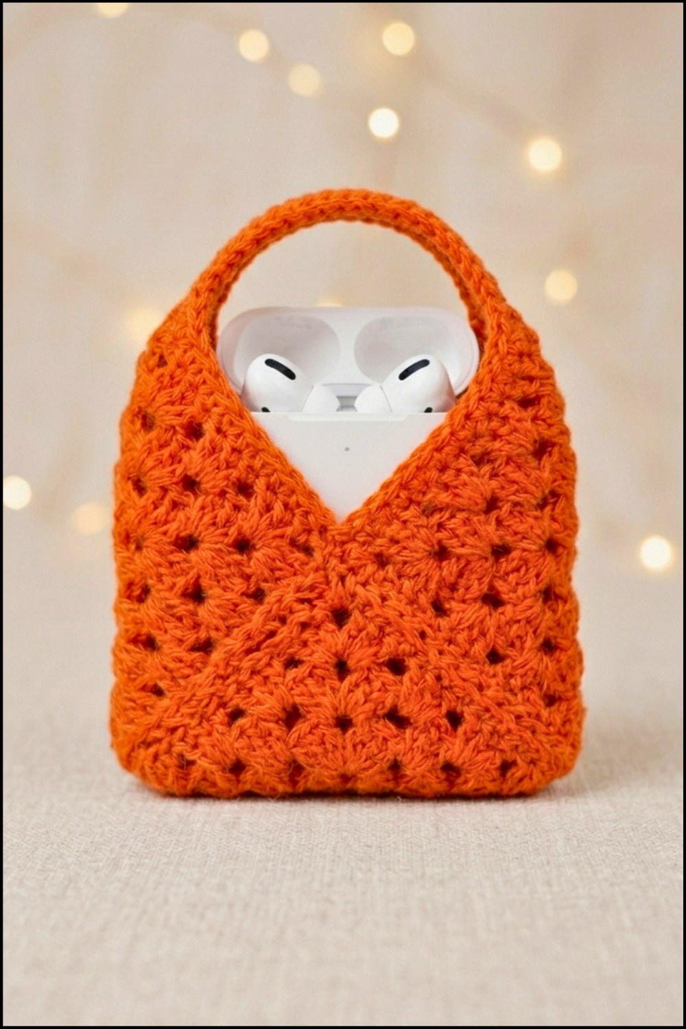 Crochet AirPods Case Bag Pattern 5