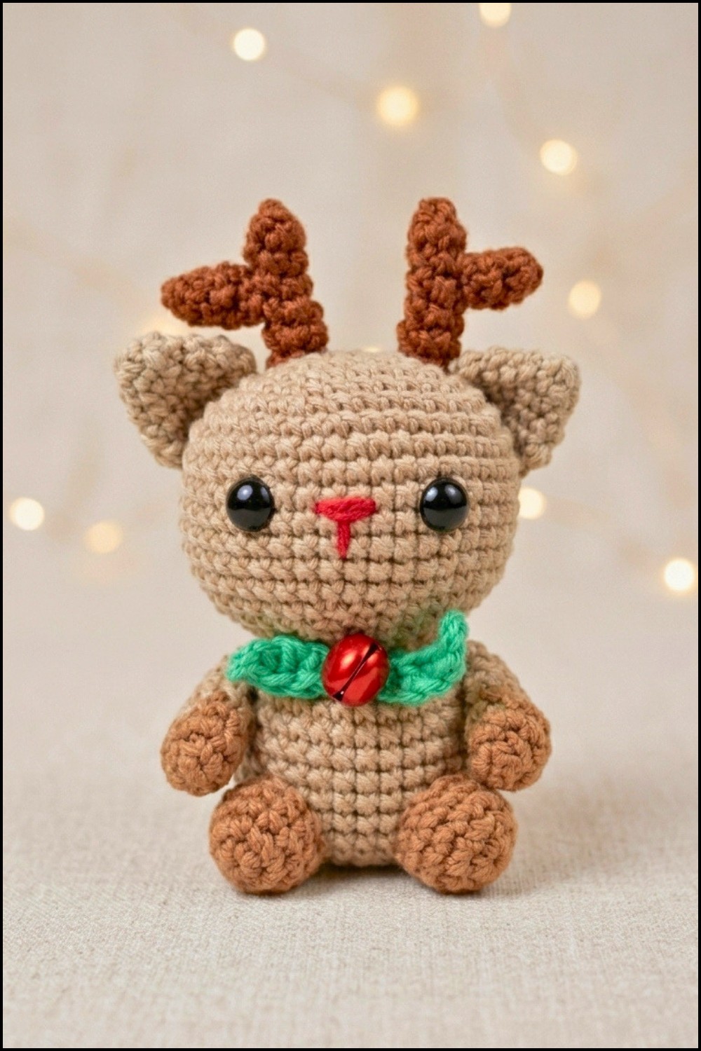 Crochet Amigurumi Reindeer Pattern 5