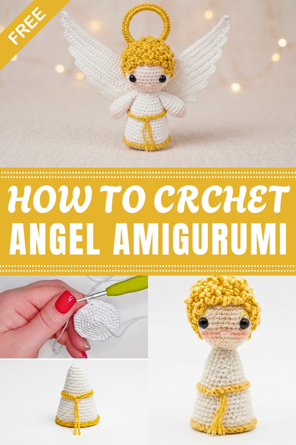 Crochet Angel Amigurumi Pattern