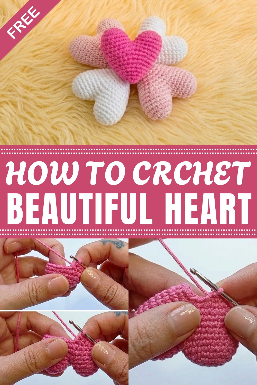 Crochet Beautiful Heart Pattern