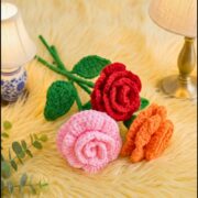 Crochet Beautiful Roses Pattern 5