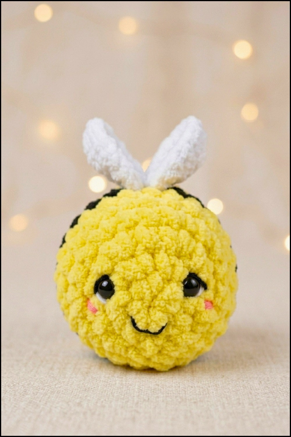 Crochet Bee Amigurumi Pattern 5