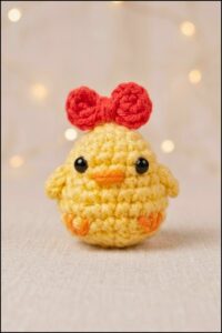 Crochet Chick Amigurumi Pattern 5