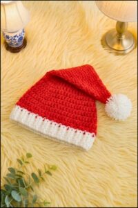 Crochet Christmas Hat Pattern 5