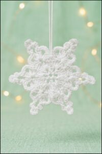 Crochet Christmas Snowflake Pattern 5