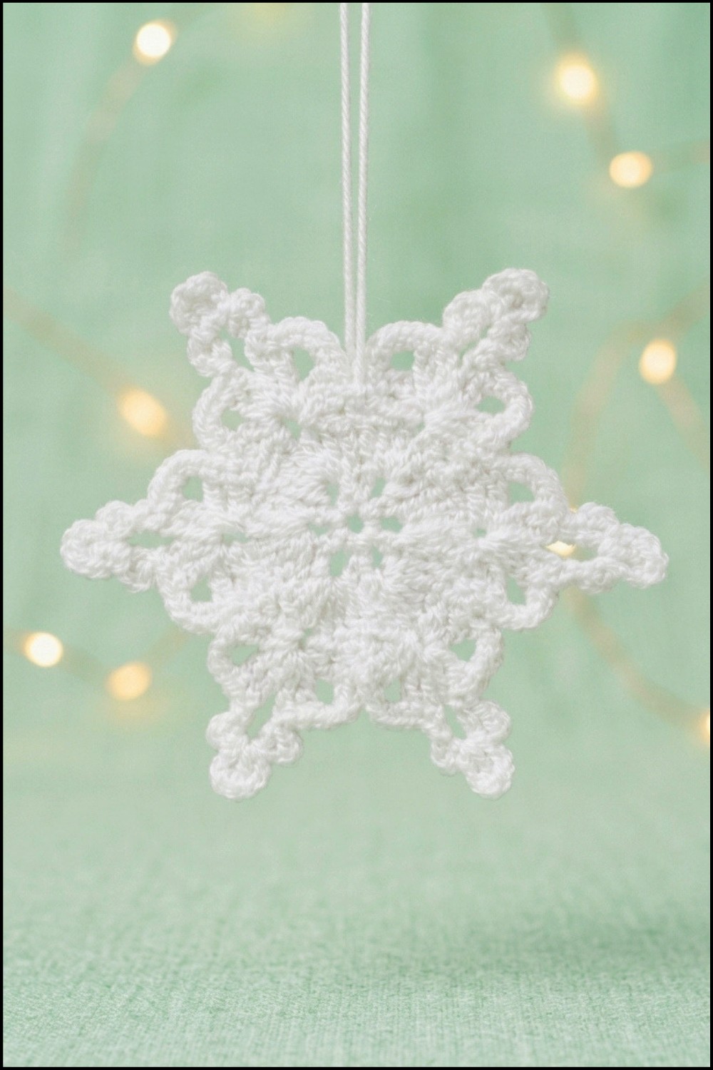 Crochet Christmas Snowflake Pattern 5