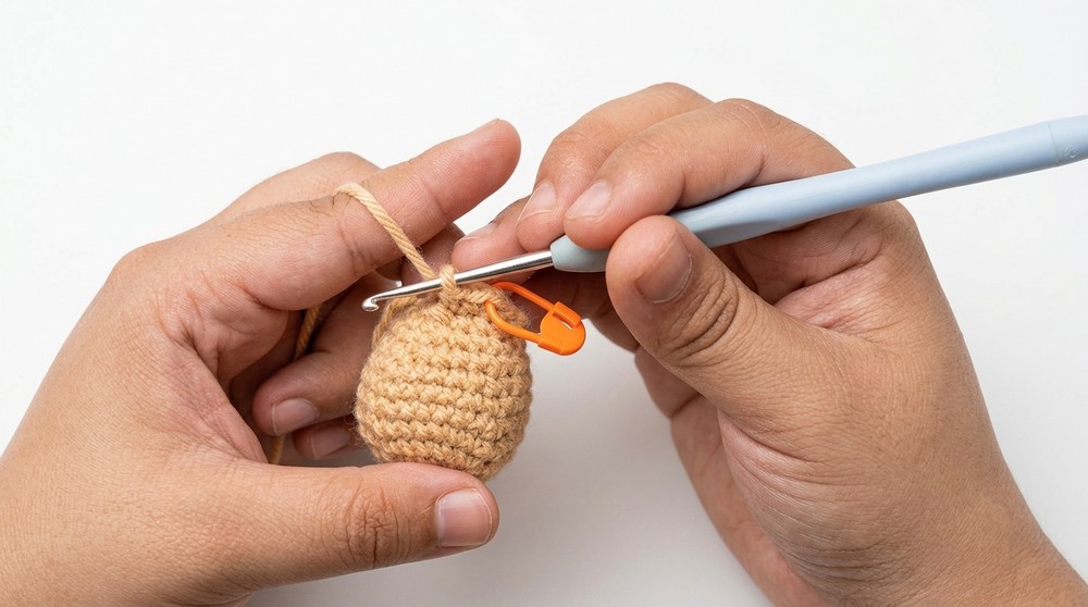 Crochet Chubby Beaver Patern 2