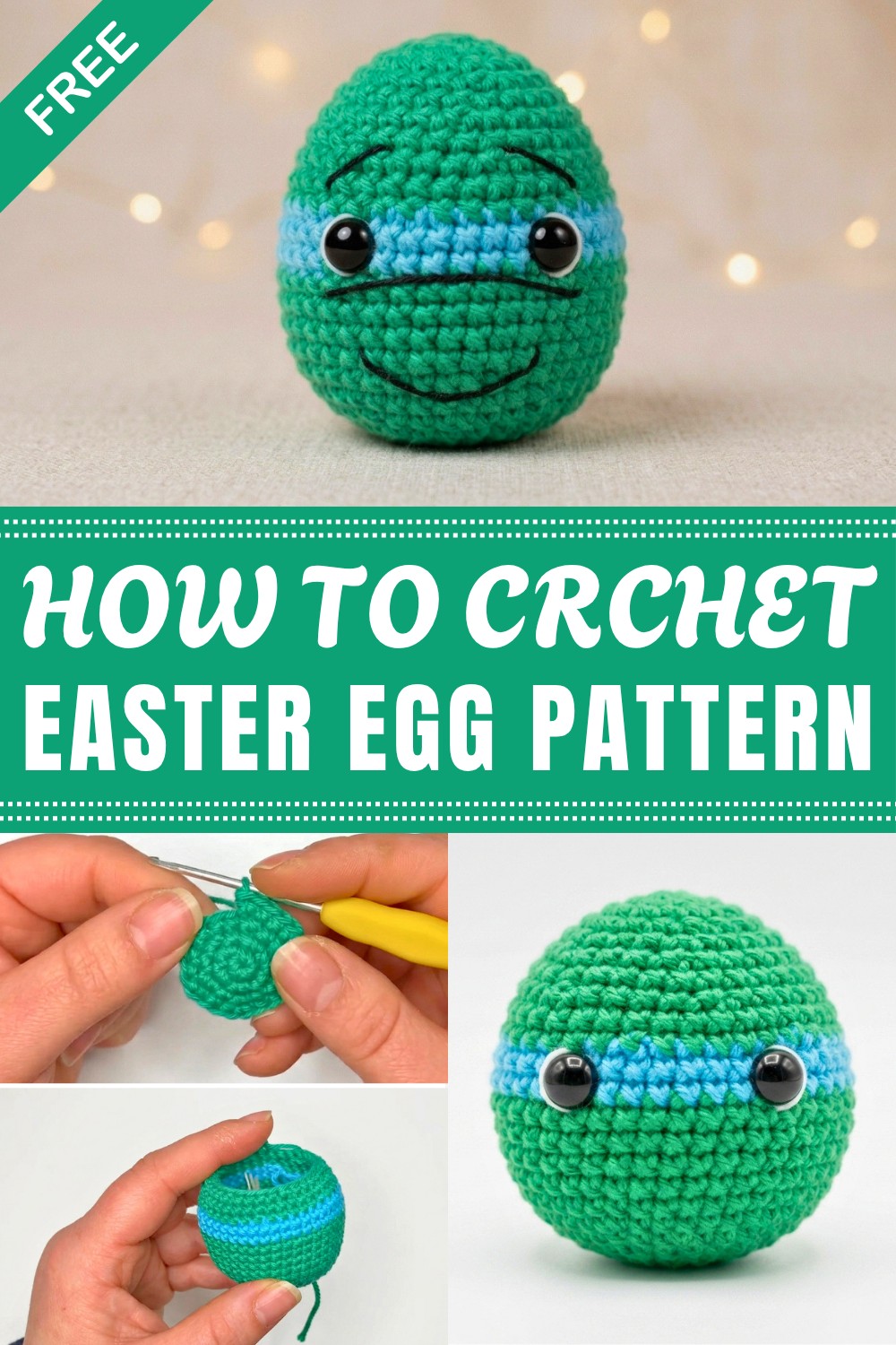 Crochet Easter Egg Pattern