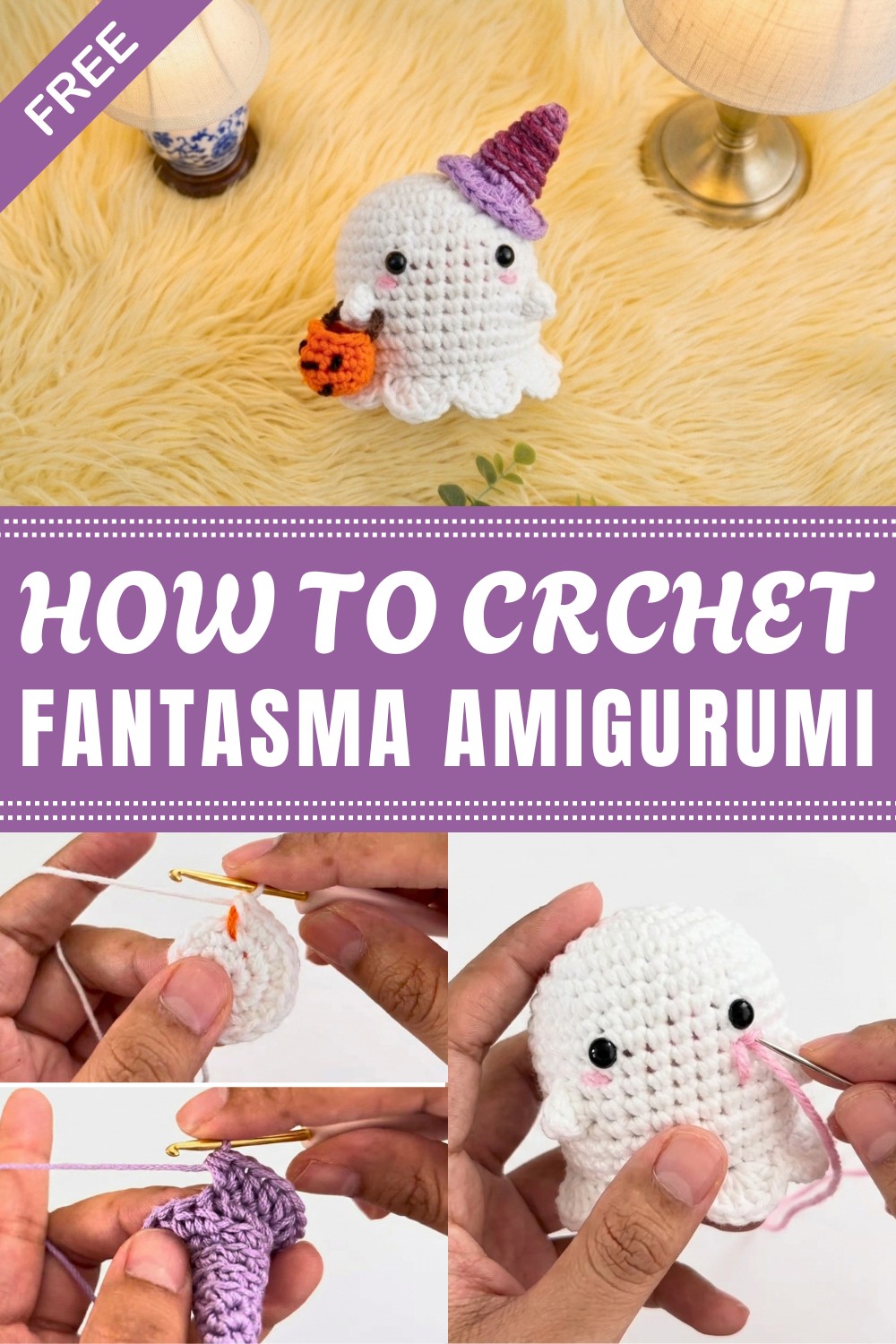 Crochet Fantasma Amigurumi Pattern