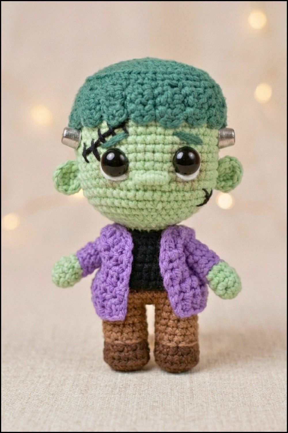Crochet Frankenstein Amigurumi Pattern 5