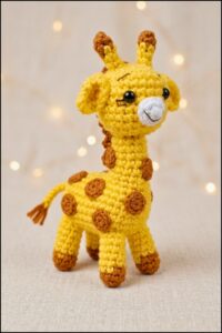 Crochet Giraffe Amigurumi Pattern 5