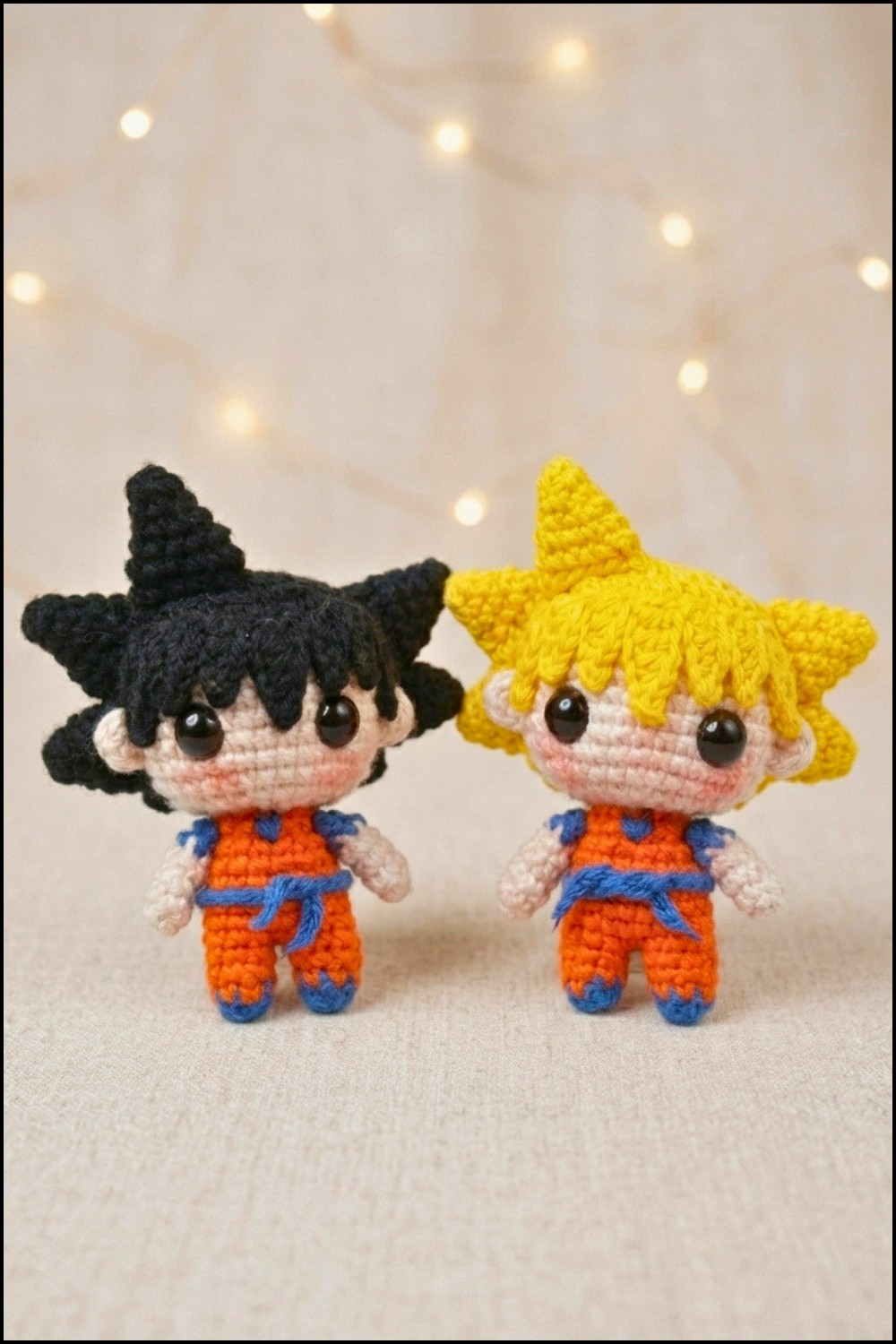 Crochet Goku Amigurumi Pattern 5