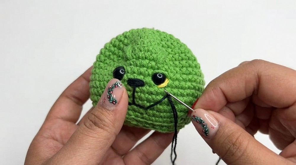 Crochet Grinch Hat Pattern 2