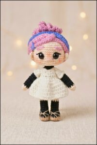 Crochet Hachi And Nana Pattern 5