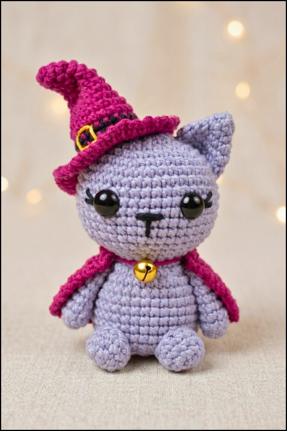 Crochet Halloween Witch Cat Pattern 5