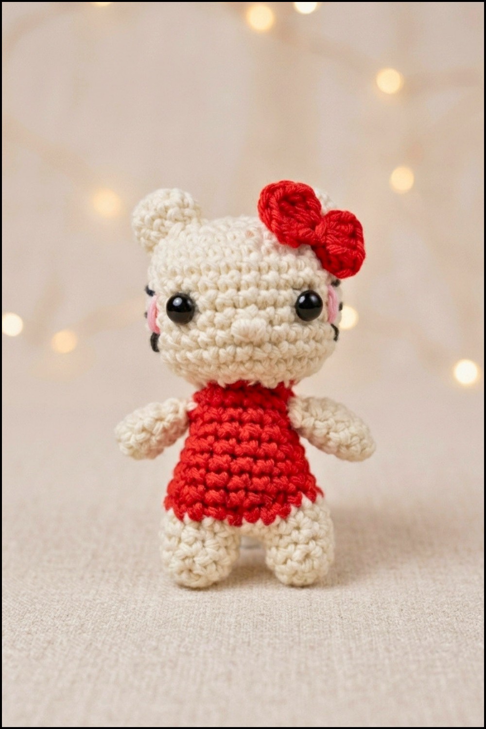 Crochet Hello Kitty Pattern 5