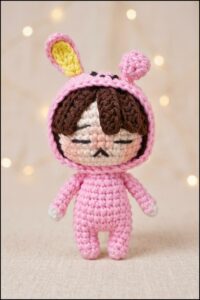 Crochet Jungkook Cooky BT21 Pattern 5