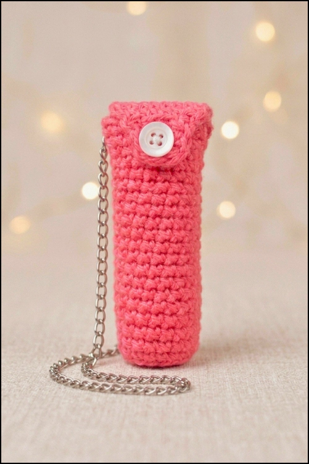 Crochet Lipstick Holder Pattern 5