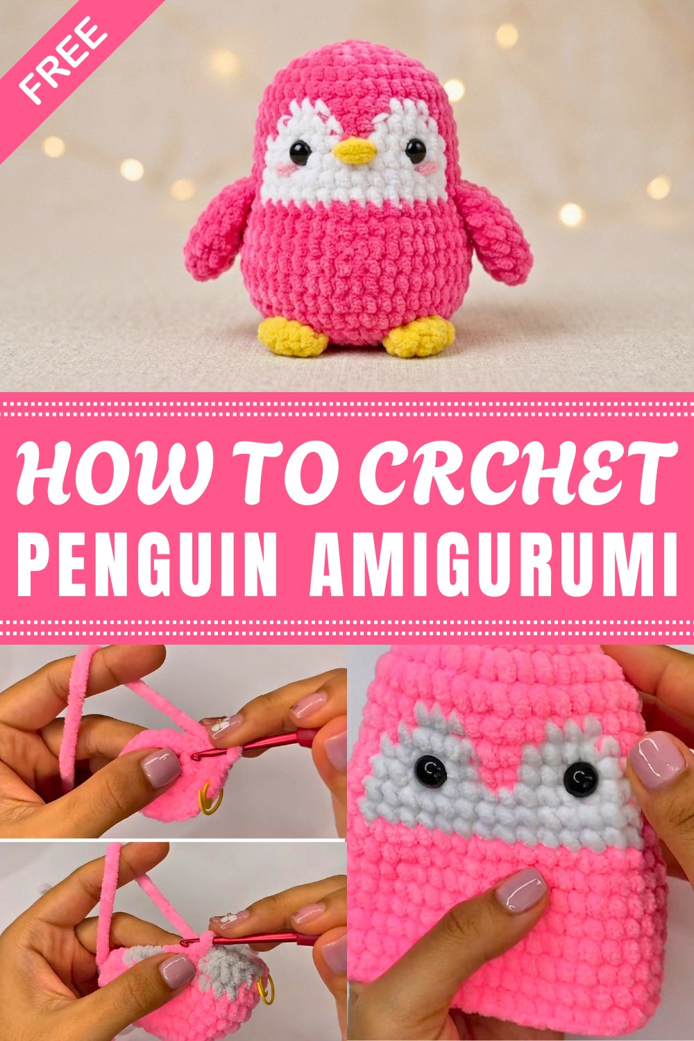 Crochet Penguin Amigurumi Pattern