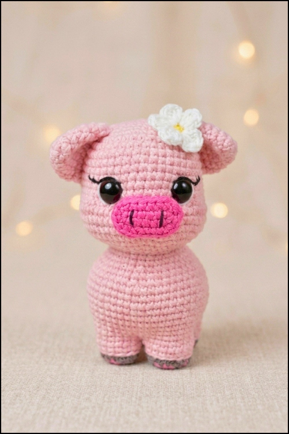 Crochet Pig Amigurumi Pattern 5