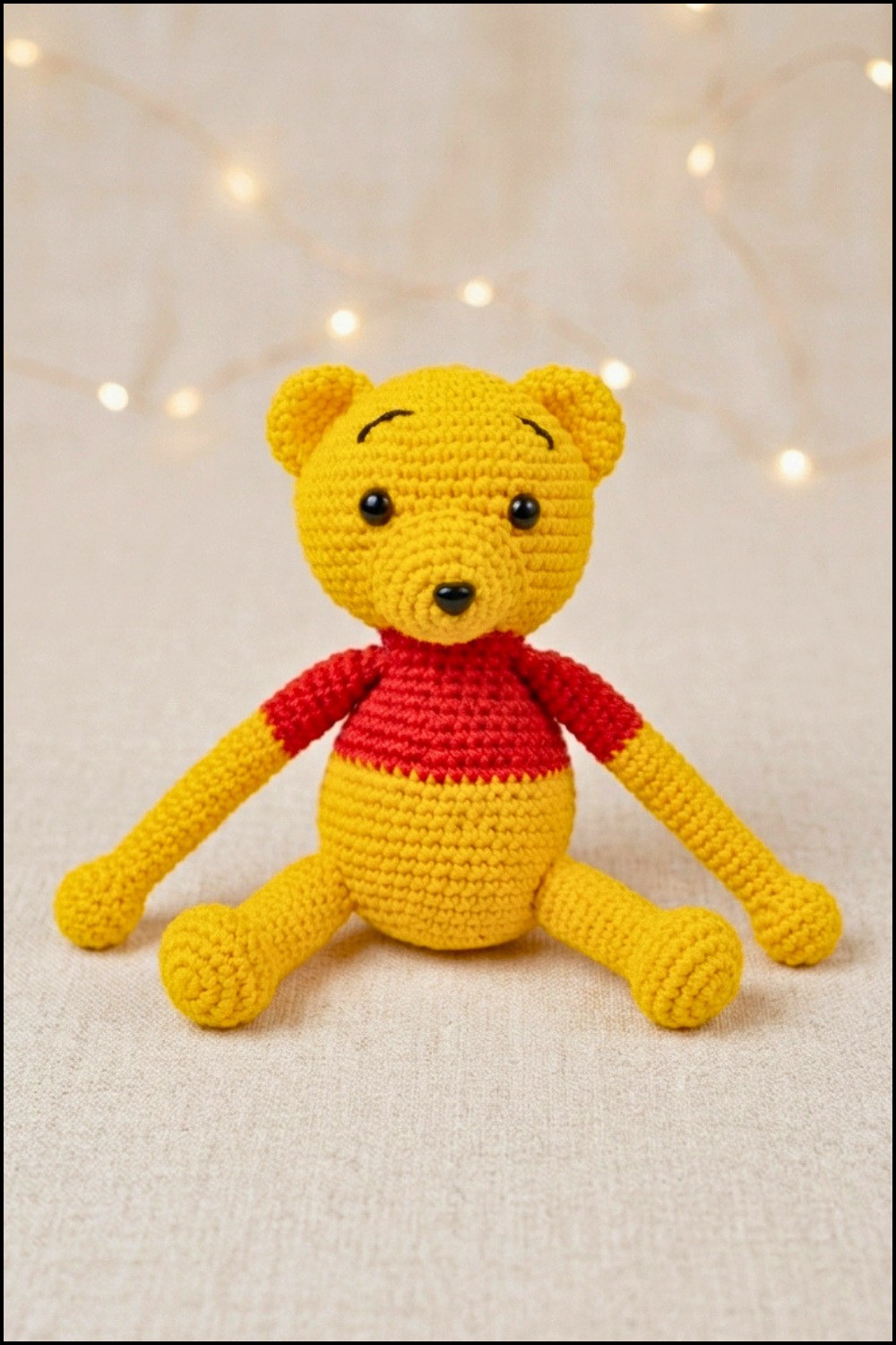 Crochet Pooh Amigurumi Pattern 5