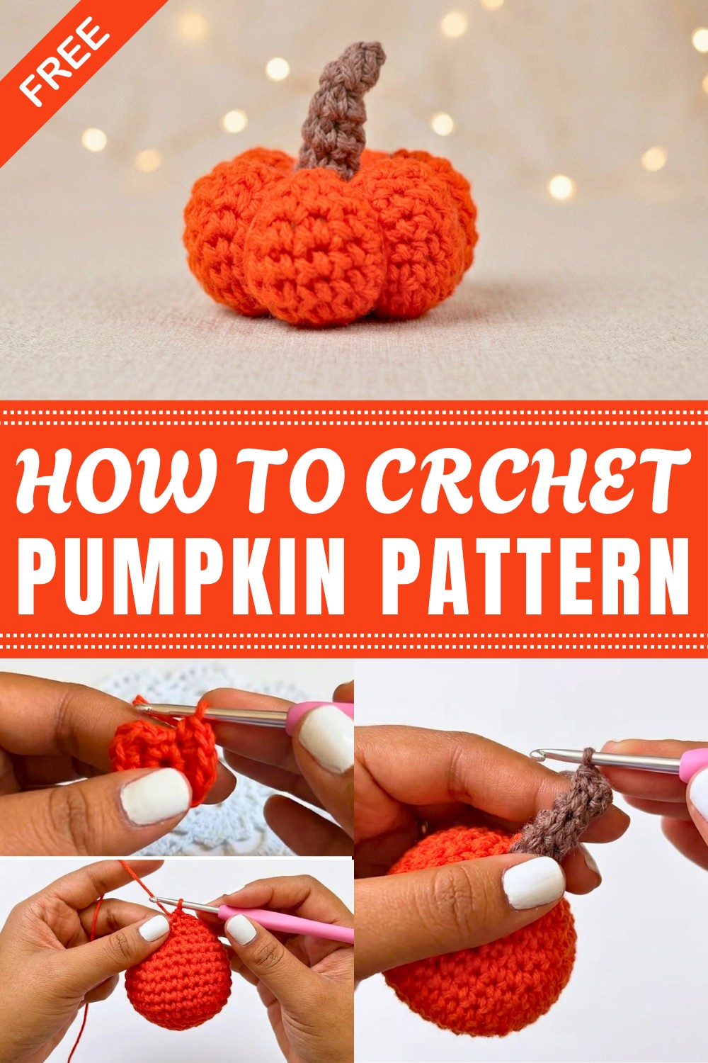 Crochet Pumpkin Pattern