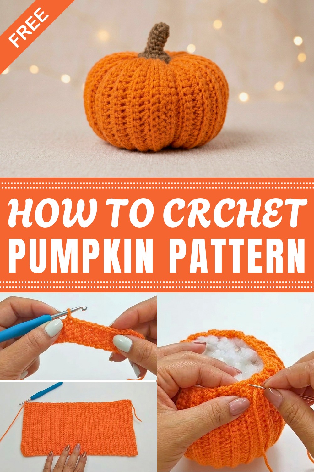 Crochet Pumpkin Pattern