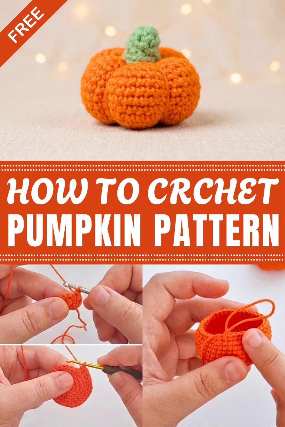 Crochet Pumpkin Pattern