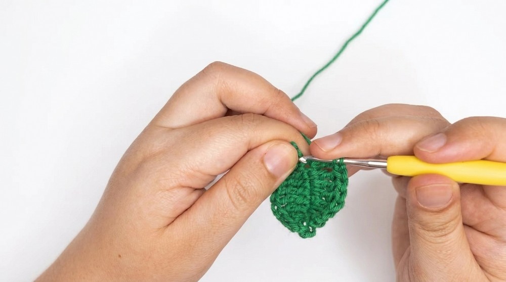 Crochet Pumpkin Shaped Hat Pattern 3