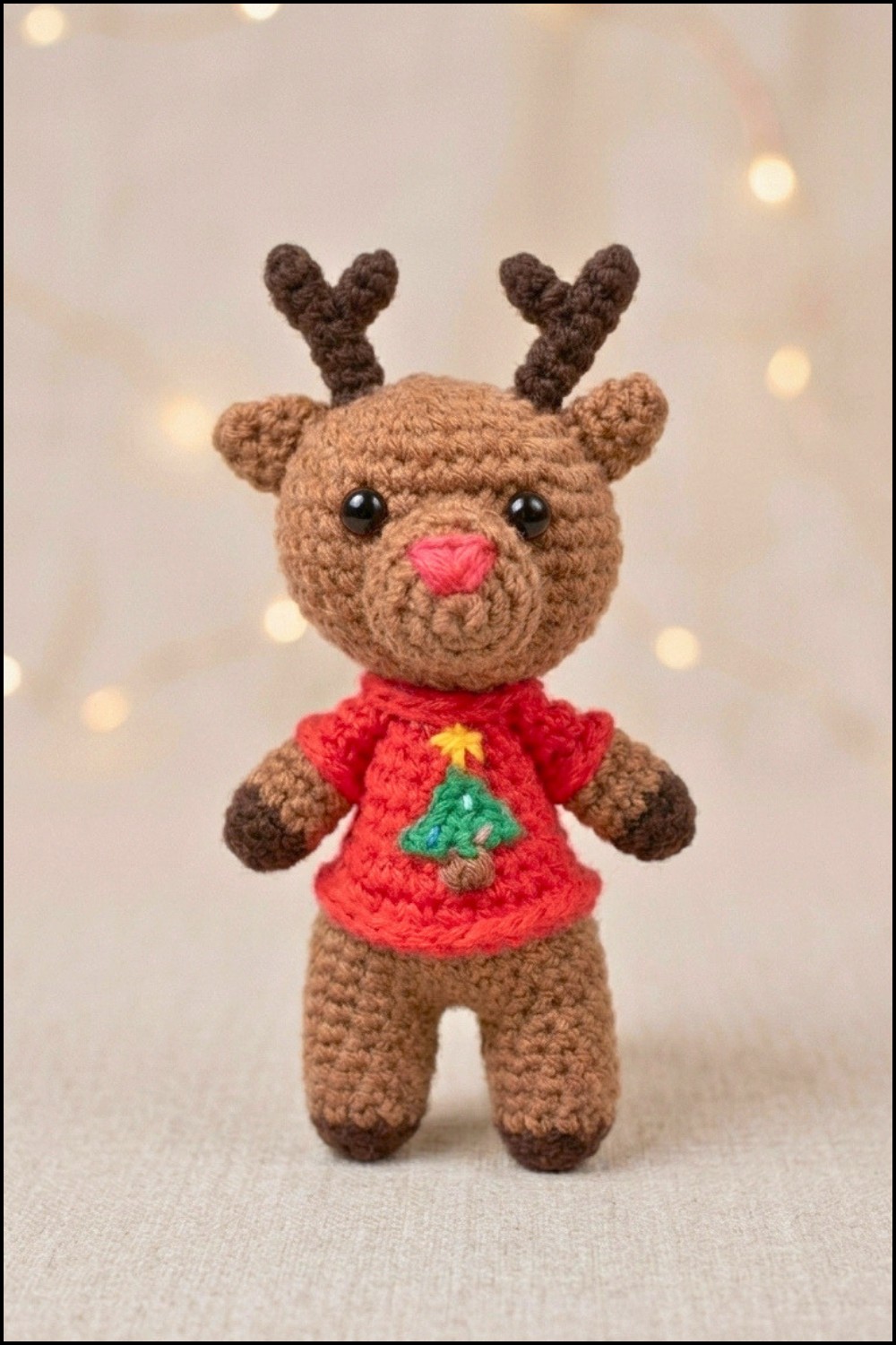 Crochet Reindeer Amigurumi Pattern 5