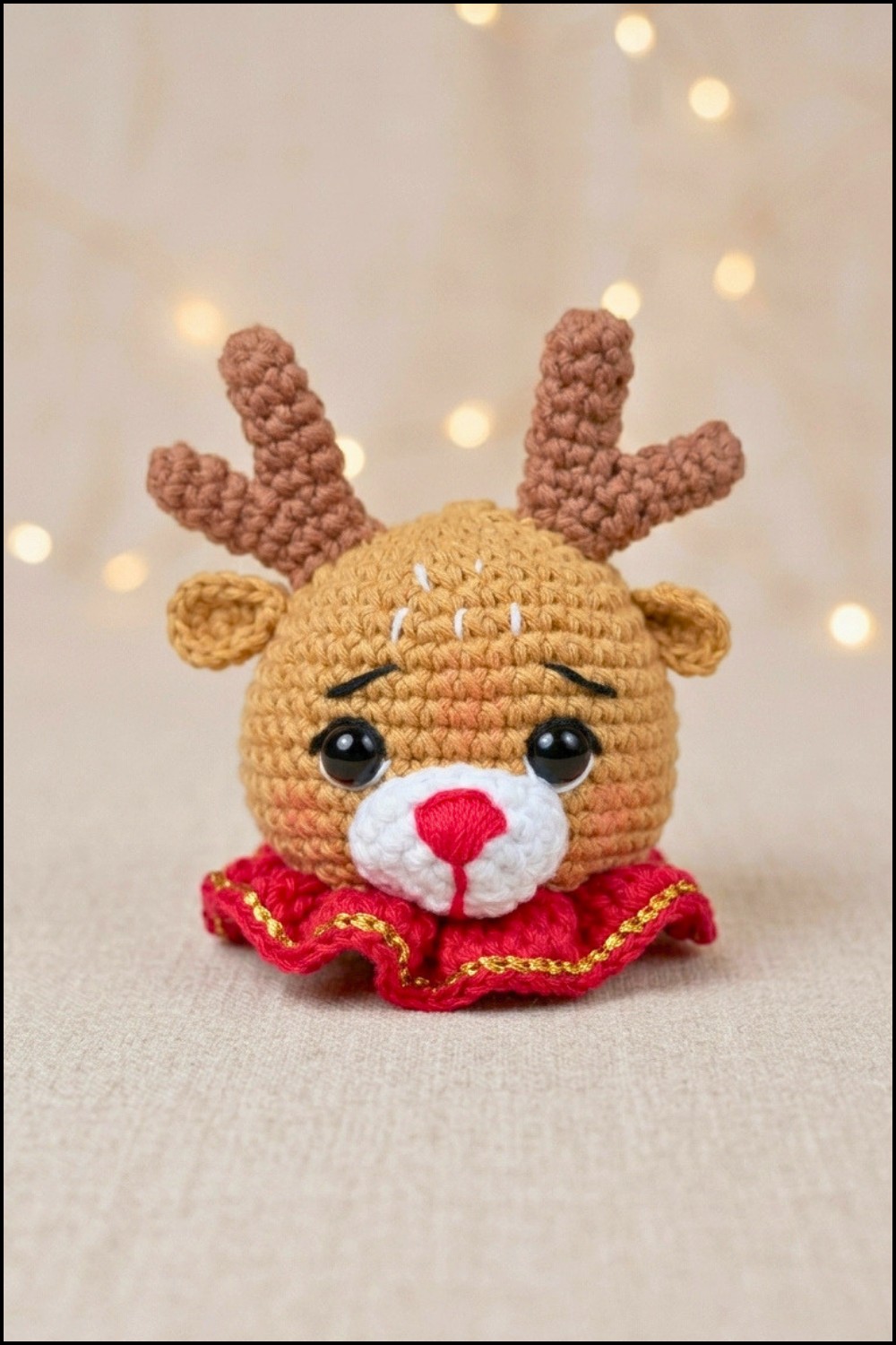 Crochet Reindeer Pattern 5