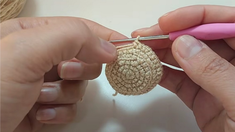Crochet Rose Pot Pattern 1