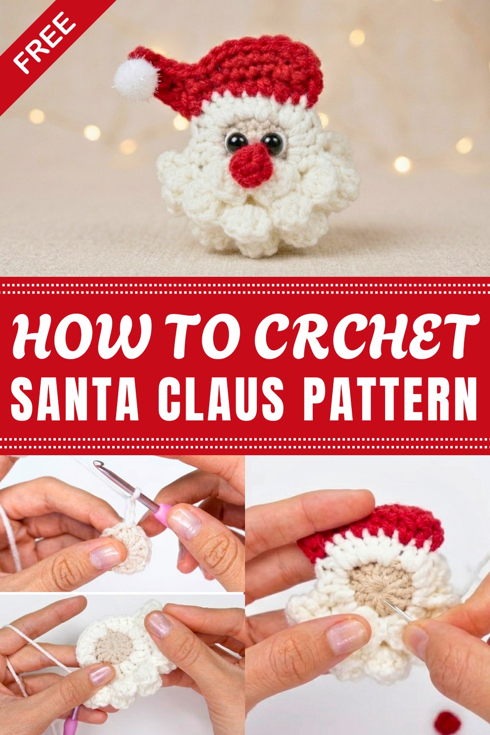 Crochet Santa Claus Pattern