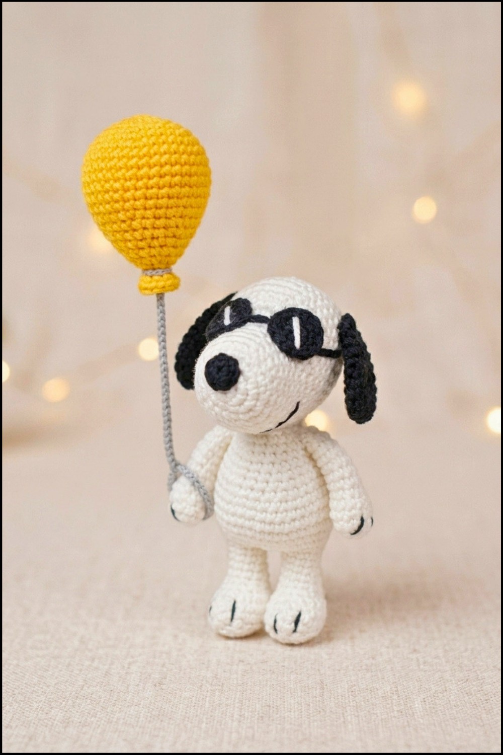 Crochet Snoopy Dog Balloon Pattern 5