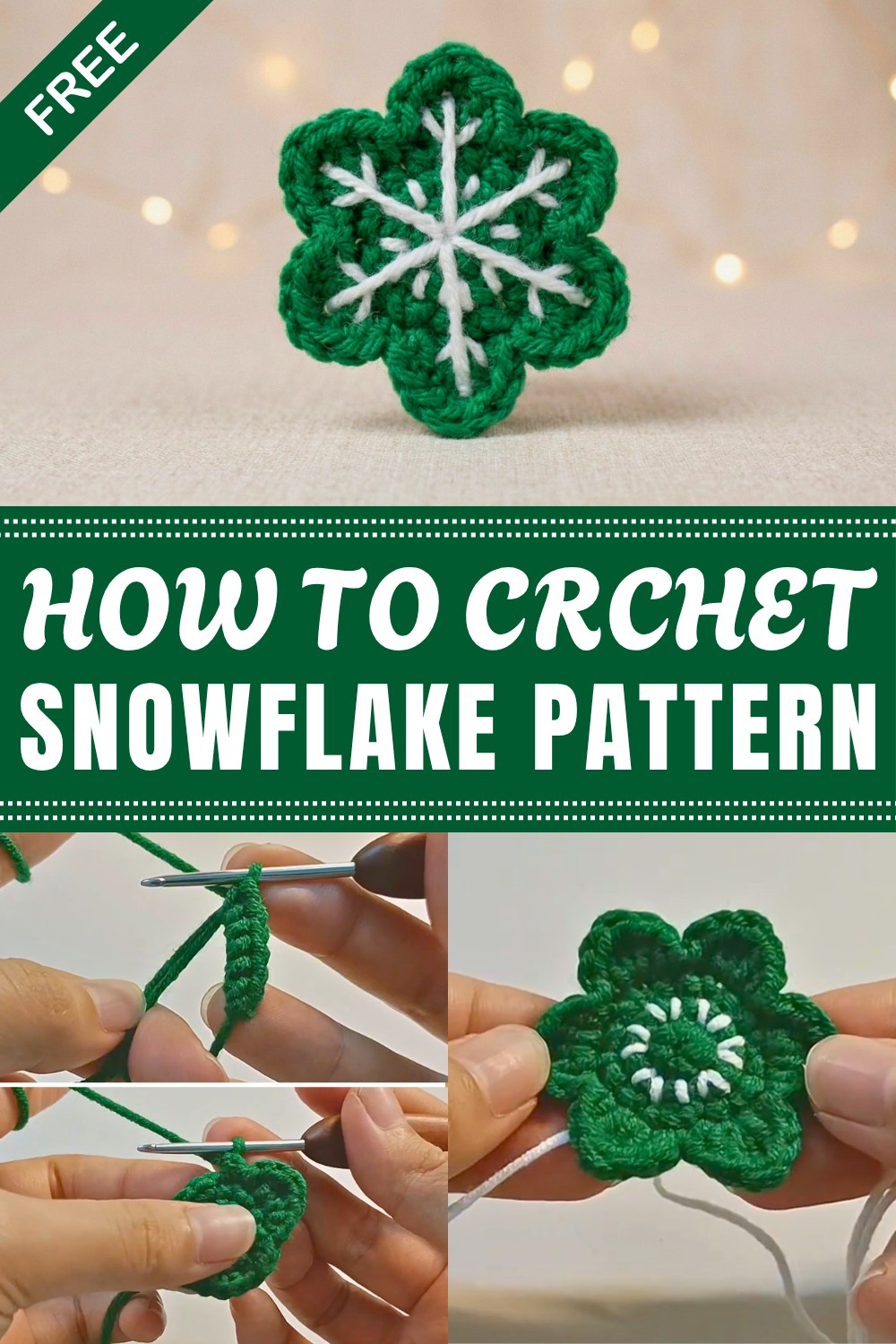 Crochet Snowflake Pattern