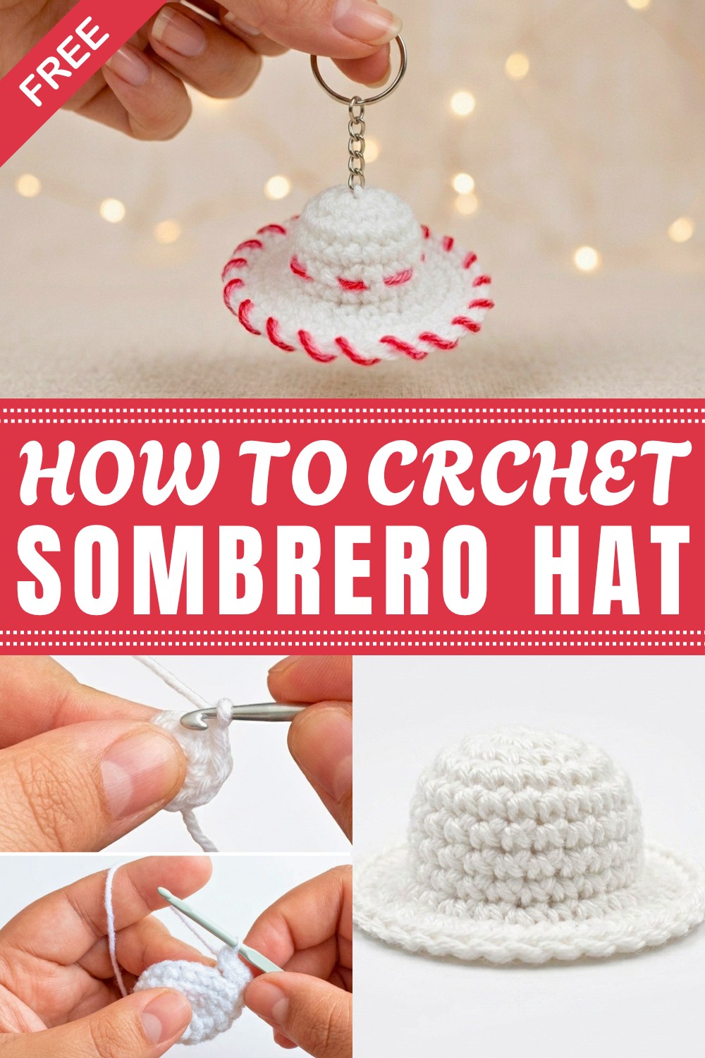Crochet Sombrero Hat Pattern