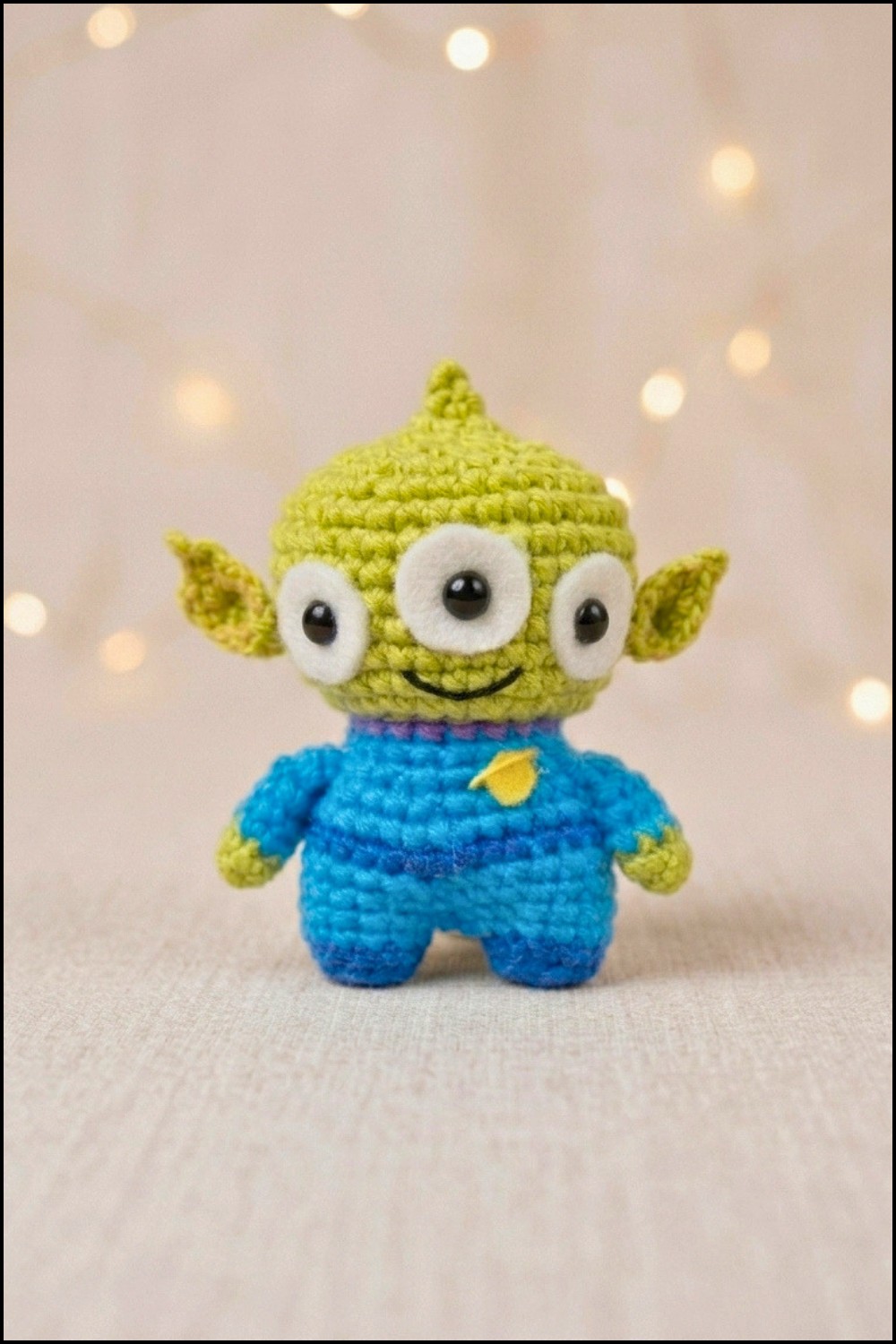 Mini Crochet Space Alien Free Pattern For Unique Collections - The Cochetry
