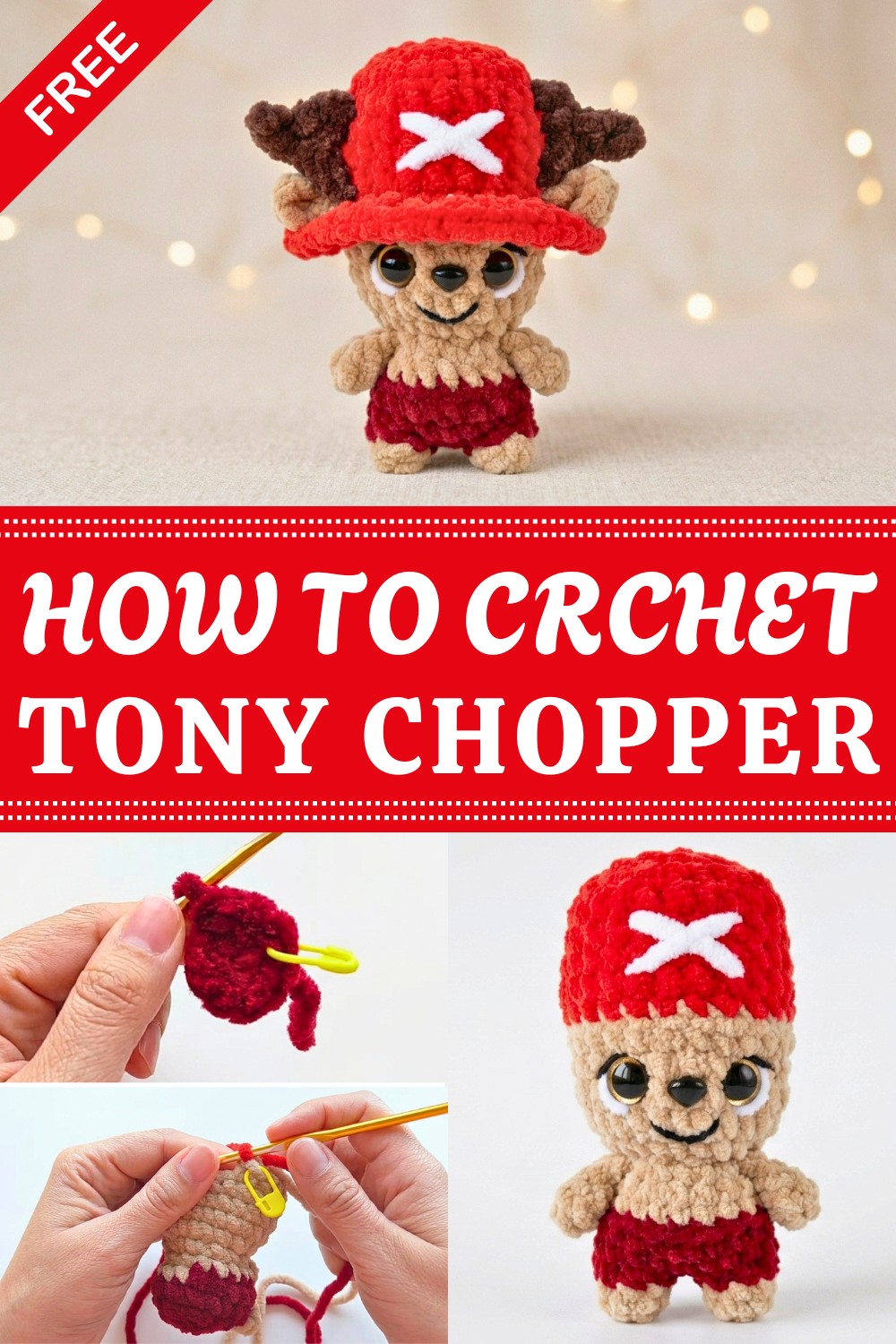 Crochet Tony Chopper Pattern