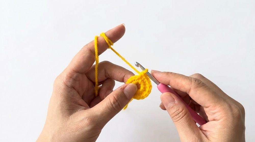 Crochet Tulip Flower Pattern 1