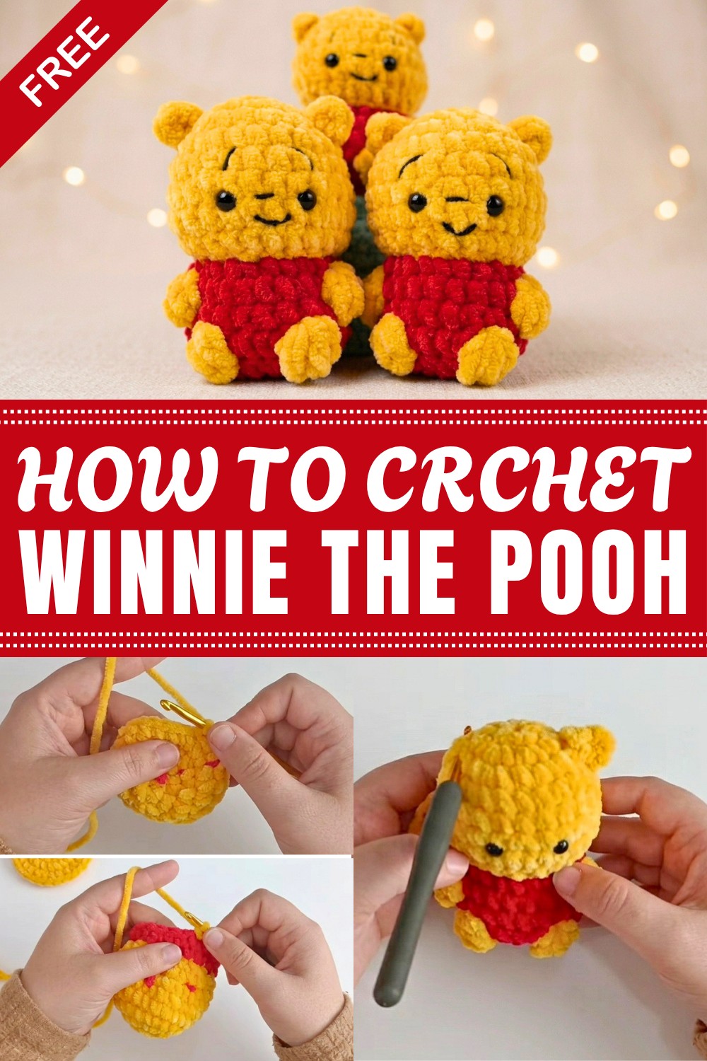 Crochet Winnie The Pooh Pattern